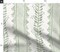 Sage Green Stripe Botanical Watercolor Garden Grandmillenial Custom Printed Fabric by Spoonflower Various Fabrics by the Yard or Fat Quarter